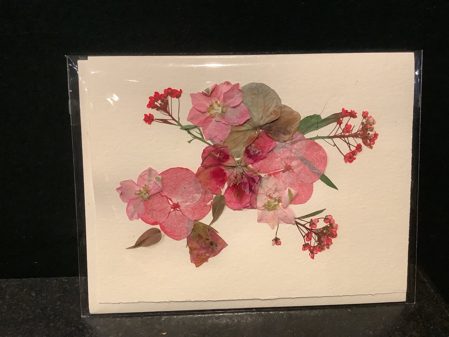 Large Hand-Made Mary Card